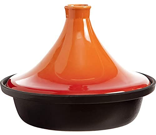 Cosy & Trendy 6356984 - Tajine a induzione, Ghisa, Nero, D 25 CM