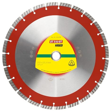 Klingspor - Disques à tronçonner diamanté - Disque à tronçonner diamantés DT extra DT 350 BT /S/ 300 X 2,8 X 25.4 mm /21ST/10 - Klingspor
