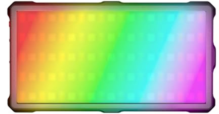 Instarter Spectar LED Videoleuchte, magnetische Kamera Beleuchtung mit Bi-Color, 10 W Videolicht mit Diffusor, Studiolicht mit Powerbank-Funktion