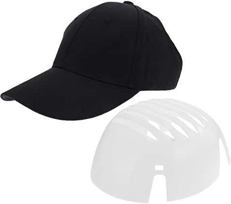 Housoutil 2er-Set Leichte Anstoßkappen-einsätze Für Baseballkappen Sicherheitshutformer Für Herren Schutzhelm-anstoßkappen