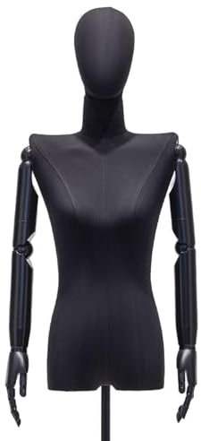 Schneiderpuppe Verstellbar Wird mit Einem Sockel aus Gebürstetem Metall Geliefert, Doppelbeinrohrdesign aus ABS-Material, Schaufensterpuppe Weiblich Anwendbar auf Kleiderständer, Boutique, Bekleidungs