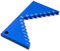 Dreyoo Table Saw Height Gauge, Aluminum Height Gauge Saw for Router Table, Precision Woodworking Measuring Tools Setup Cutting Blade from 1/8 to 2 Inch, 1/4 Thick for Solid Standing(Blue)