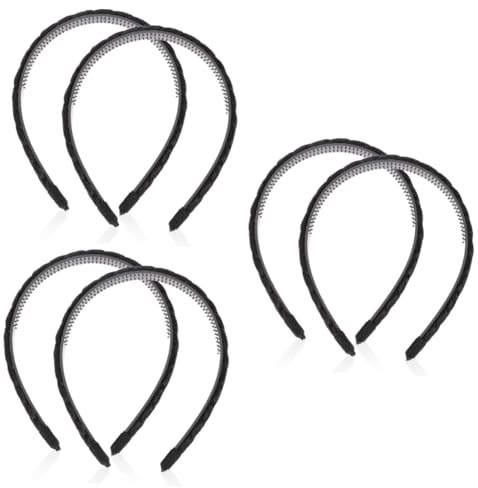 Housoutil 6piezas Braid Headbands Para Mujeres Accesorios De Peluca Trenzas Diademas De Cabello Para Fiestas y Eventos Natural