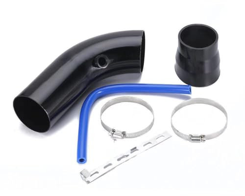 LYQJRLH Automotive Cold Air Intake Pipe Kit for Ram 2011-2025, Aluminium Filter Induction System Accessory,Black