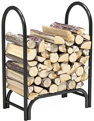 Gold Metal Firewood Rack Indoor S Organizer for Small Logs Modern Portable Fireplace Holder for Fireside Kindling Stand