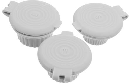 MAGICLULU 3pcs Inverted Bottle Cap Bottles Flip Caps for Bathroom Soap Dispenser