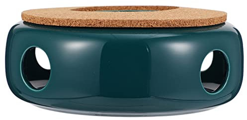 Didiseaon 1pezzi Teiera Ceramica Riscaldante Con Base Per Candele Scaldavivande Multifunzionale Per Tè e Latte Decorazione Da Tavolo Elegante Per Casa e Ufficio