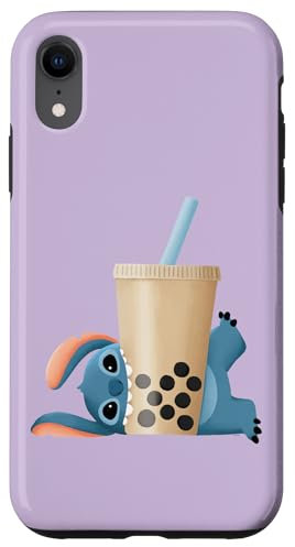 Disney Lilo & Stitch AANHPI AAPI Stitch's Boba Bubble Tea Case for iPhone XR