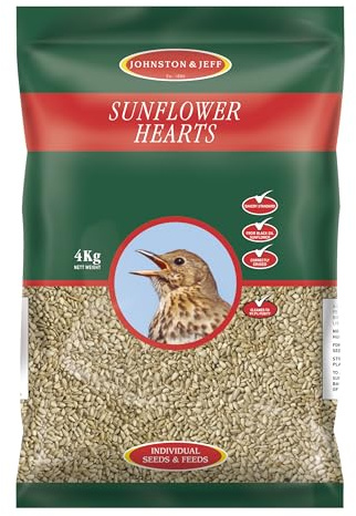 Johnston & Jeff Sunflower Hearts 4kg