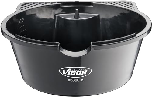 Vigor V6300-8 Bac à huile Noir 8 l