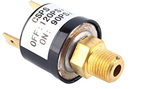 pressostato mini compressore + Valvola dell'interruttore controllo della pressione, Heavy Duty del compressore d'aria Valvola dell'interruttore di controllo della pressione 90-120 PSI