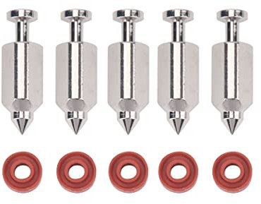 SGBTB Schwimmerventil-Nadel-Vergasersitz-Set für 281144 Motor-Rasenmäher (5 Stück)