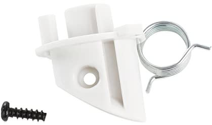 HQPARRTS Elbow Valve Latch Swivel Screw Lock Holder Compatible with Shark NV500 NV501 NV502 NV552,etc.(Rear Hose Swift Valve and Latch Lock The Elbow onto The Vacuum Cleaner Body)