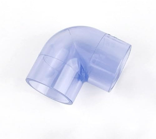LEFTART Transparente Blaue PVC-Verbindungsstücke, for Aquarium, Garten, Bewässerung, Wasserrohrverbindungen, Zubehör(Size:Inner Dia 50mm)
