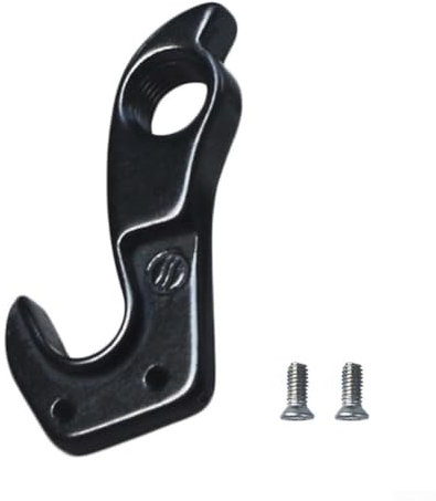 CNANRNANC Bike Gear Rear Derailleur Mech Hanger Dropout for GIANT for AVAIL Tail Hook Aluminum Alloy Black with Bolts