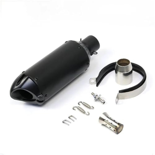 Tubo di Scarico Finale Silenziatore di Scarico per Accessori Moto Modificato da 51MM Adatto per Y&amaha YZF R6 R15 R3 MT07 Mt09 Fz09(Style 1)