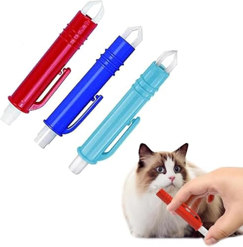 3 Pièces Pince À Tiques pour Chiens Et Chats, Crochet pour Tiques Pièges À Tiques Accessoires Anti Tiques, Outil De Nettoyage pour Chien Chat (3 pièces)