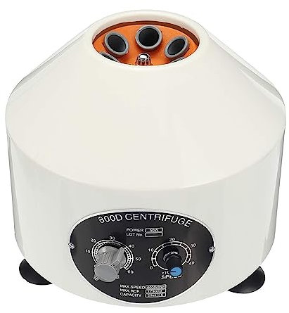 Centrifuga, 4000rpm Funzione di temporizzazione Centrifuga da laboratorio elettrica Macchina for pratica medica PRP Isolare Siero Strumento da laboratorio for sostanze chimiche,Controllo della veloci
