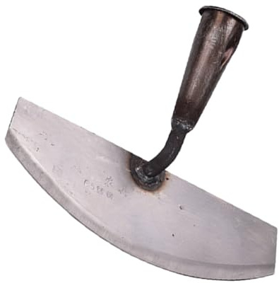 WEKADRIN Azada de Mano de Acero Inoxidable para Jardinería Multifuncional Herramienta Portátil para Deshierbar y Preparar Terrenos al Aire Libre