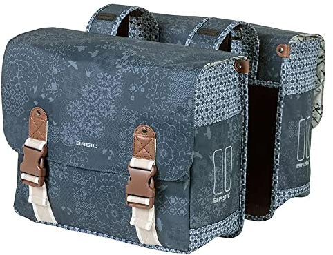 Basil Unisex – Erwachsene Boheme Doppelpacktasche, Blau, Einheitsgröße