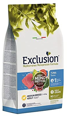 Exclusion Mediterraneo Adult Medium Breed Tonno 12 kg