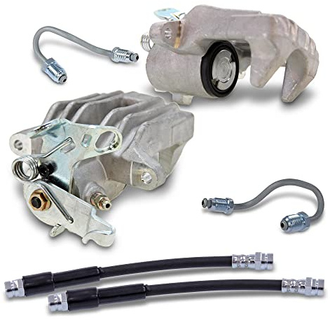 ATEC Germany 2x Bremssattel hinten links und rechts Bremszange ohne Halter | Kompatibel mit: AUDI A3, A3 Cabriolet, A3 Sportback, SEAT ALTEA, ALTEA XL, LEON, TOLEDO III, SKODA OCTAVIA II