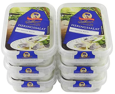 Heringssalat mit weißer Beete 6er Set (6 Packungen à 200 g)