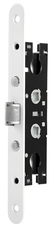 2 Point Bolt Mortise Lock Body Fit Pella Storm Doors, White
