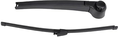 SZELL Heckwischer Scheibenwischer Rear für Golf VI MK 6 Variante 2009-2013 Heckwischerarm Wischerblatt Wischerarm Heckscheibe Windschutzscheibe Plastik Schwarz