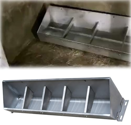 Futtertrog für Nutztiere, Geflügel, extra groß, für Schweine/Rinder/Pferd/Ziegen, Wasser, Heu, Futtertröge, 1,8 m, 1,5 m, 1,2 m, 91,2 cm, 91,2 cm, 91,2 cm, 91,2 cm, 91,2 cm, 91,2 cm, 91,2 cm, 9