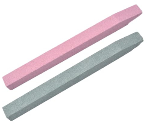 Zanthicia Confezione da 2 lime per unghie manuali manuali mobili per manicure pedicure tampone abrasivo strumenti portatili per lucidare le unghie
