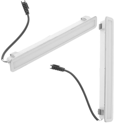 BIUDECO Bombilla LED para Campana Extractora 12v 170x23mm 2 Unidades, Luz Fría Empotrada Resistente al Aceite, Reemplazo para Iluminación de Cocina y Estufa Energética