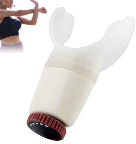 Dispositivo de ejercicio respiratorio Boquilla Respiratoria Portátil | Ejercitador pulmonar Para Entrenamiento de Atletas, Corredores, Doméstico, Fitness y Fortalecimiento