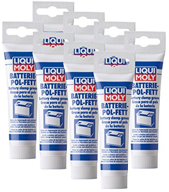 8x LIQUI MOLY 3140 Batterie-Pol-Fett 50g