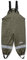 Sterntaler Baby Unisex Regenhose Kinder Träger Regenträgerhose gefüttert - Regenhose - Wasserdicht Druckknopf und verschweißte Nähte - dunkelgrün, 74