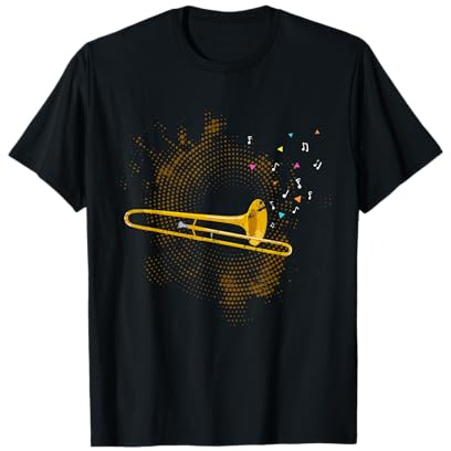 Jazz Musiker Orchester Posaunisten Geschenk Posaune T-Shirt