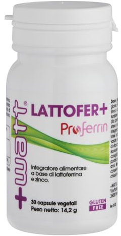 Lattofer+ - Integratore a Base di Lattoferrina e Zinco- 30 Compresse