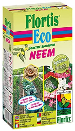 Neem Concime Flortis Biologico per il Terreno, Favorisce radicazione, Protegge e Fertilizza