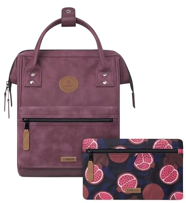 CABAIA Sac à Dos Adventurer Delhi 10L - Ordinateur 10,5 - Déperlant | Bagage cabine · Ouverture grand angle · Système MOLLE pochettes interchangeables · Certifié Vegan · Conçu pour durer