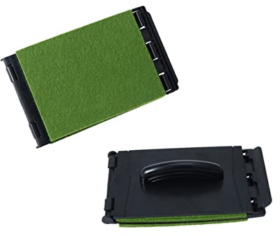 Gitarrengriffbrettreiniger mit Ergonomischem Griff, Grün