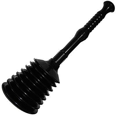 SagaSave Toilet Plunger, Detachable Sink Plunger WC Drain Unblocker Cleaning Tool for Bathroom and Kitchen - Type A