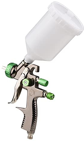 LVLP 1,3 mm pistola a spruzzo d'aria kit 600 cc tazza del fluido di alimentazione a gravità spruzzatore di vernice ad aria mini pistola a spruzzo di vernice portatile a 360 gradi per riparazione auto