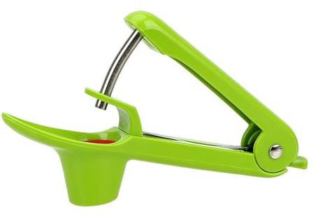 (Green) Cherry and Olive Pitter Corer Remover, Stoner Seed Core Gadget for Cherries Jam, Green Kitchen Tool, Olive Remover Pit Tool, Fruit Core Seed Remover, Kitchen Gadget Tool