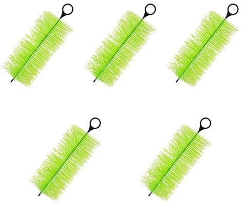 MagiDeal Lot de 5 brosses filtrantes pour étang à Poissons, pour Aquarium, Jardin, écumoire, Accessoires pour étang faciles à Utiliser, Brosse de Nettoyage, 50CM