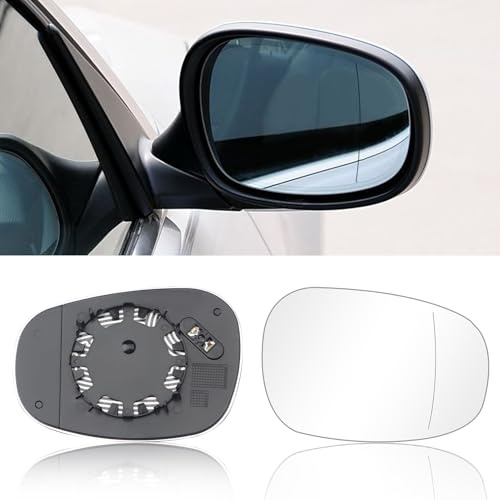 Altsbaos 1PCS Ersatzspiegel Rechts Kompatibel mit BMW 3er E90 E91 E92 E93 2009-2013 Spiegelglas Beheizbar 1er E81 2009-2012 Spiegelglas Außenspiegel 1er E88 2012-2013（51167252894）