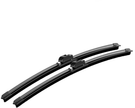 Wischerblatt Set Für VW Für Polo 6N 9N 6R 6C AW1 BZ1 1994–2023 2 Stück Scheibenwischerblätter Für Die Windschutzscheibe Zubehör Für 2006 2010 2017 2018 Wischerblätter(Black,6R 6C Sedan Vento)