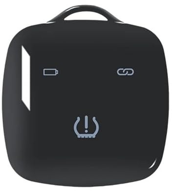 Sistema di monitoraggio della Pressione dei Pneumatici Compatibile con Bluetooth per Auto, Moto, Bici, sensore TMPS, Controllo BLE(BL8M5 External Type)