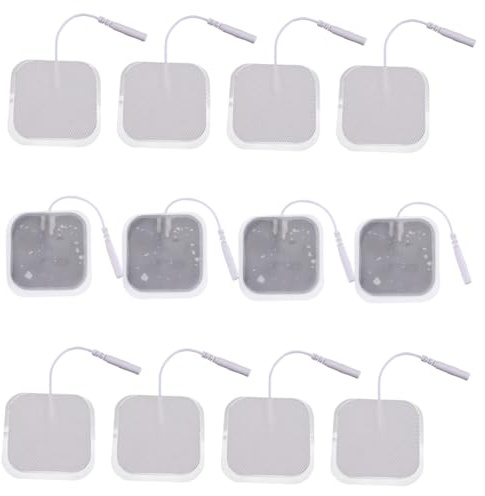 WEKADRIN 20piezas Parche De Electrodos Compresas No Tejidas Repuesto Parches Para Embarazadas Para Electrodos y Terapia Fisioterapia