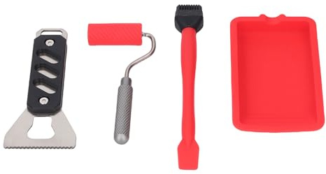 Holzleim Applikator Set, Professioneller Holzleimspender aus Aluminium Silikon, Präzise Dosierung für Holzbearbeitung, Einfache Handhabung Holzkleber Applikator mit Dosiernadel, Holzwerkzeug Zubehör