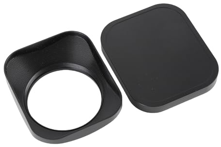 Ejoyous Kamera-Gegenlichtblende, CNC-Feinverarbeitung, Tragbare Gegenlichtblende für den Außenbereich (46MM)